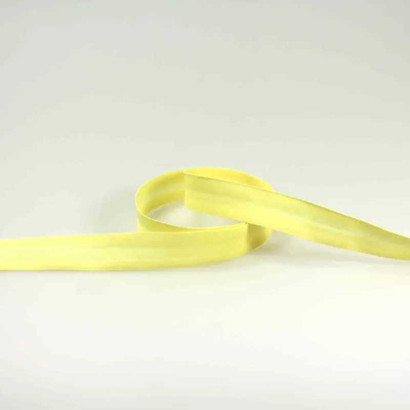 Wochenendangebot Schrägband gefalzt hellgelb 20mm