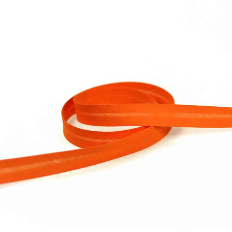 Top-Angebot Schrägband gefalzt orange 20mm