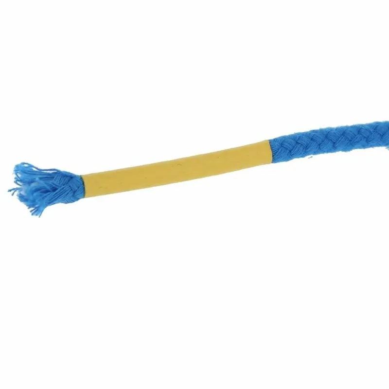 Schrumpfschlauch Kordelabschluss 6,4 mm gelb Hochwertig