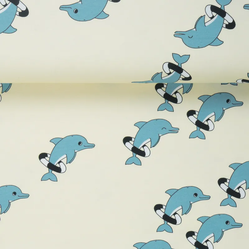 ORGANIC FRENCH TERRY DOLPHINS Geld-Zurück-Garantie