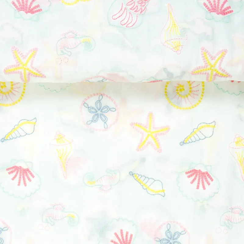 Versand Am Gleichen Tag BATIST BESTICKT SHELL offwhite