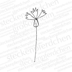 Stempelgummi "Pflanze 9" Steckenpferdchen Weltweiter Versand