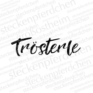 Nur Für Kurze Zeit Stempelgummi "Trösterle" Steckenpferdchen