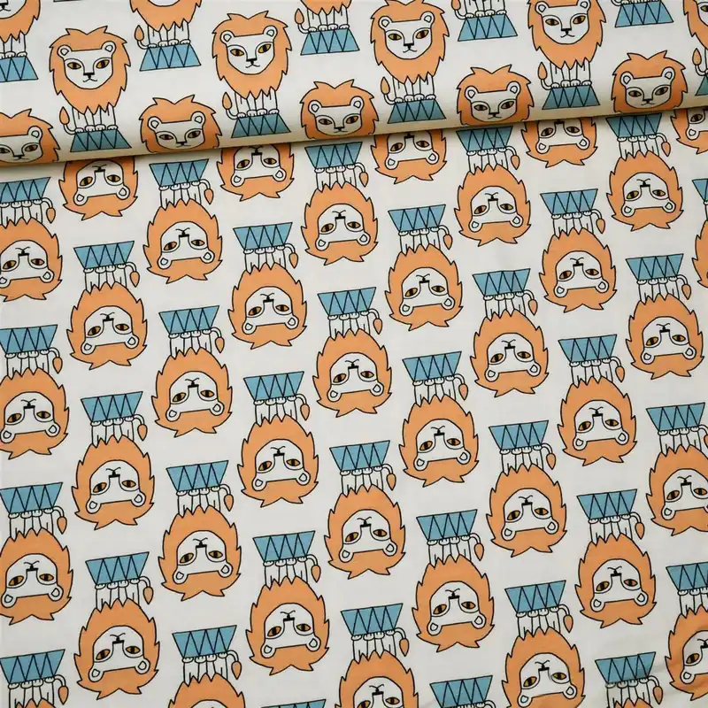 ORGANIC JERSEY CIRCUS LION Ausverkauf