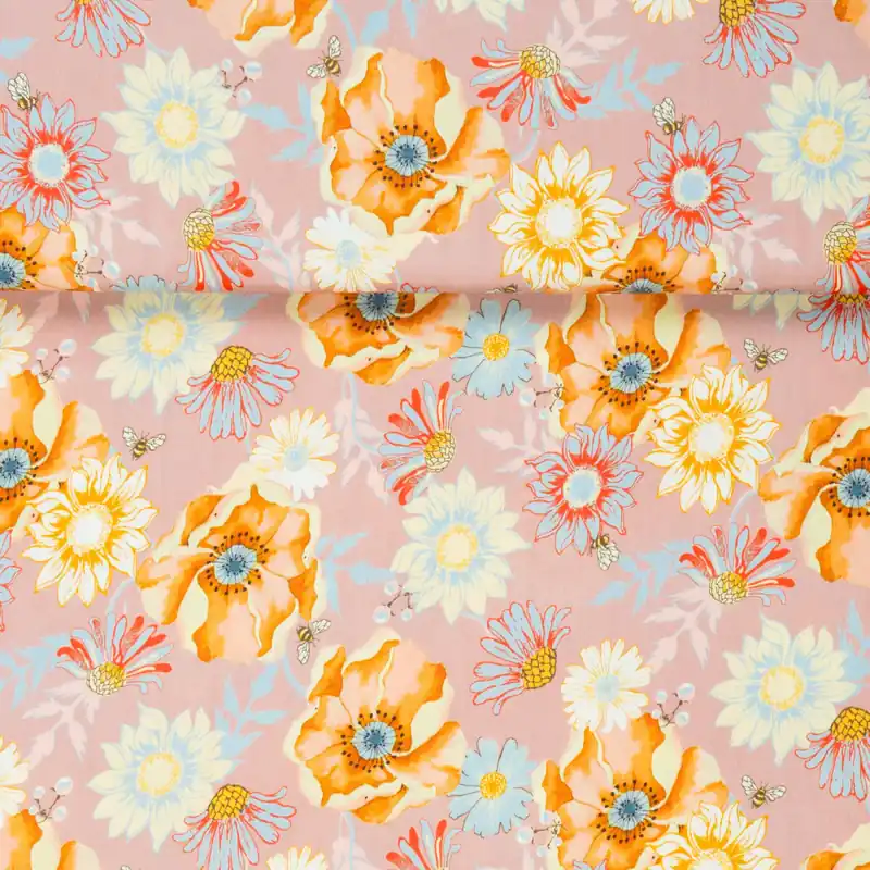 Zertifiziert VISKOSE BEE DIFFERENT rose