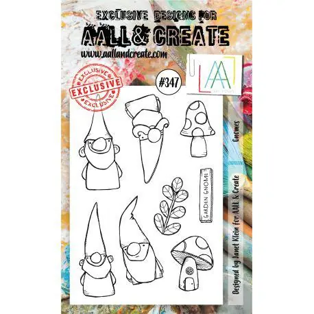 Ab Werk AALL & Create Clearstamps - Gnomes