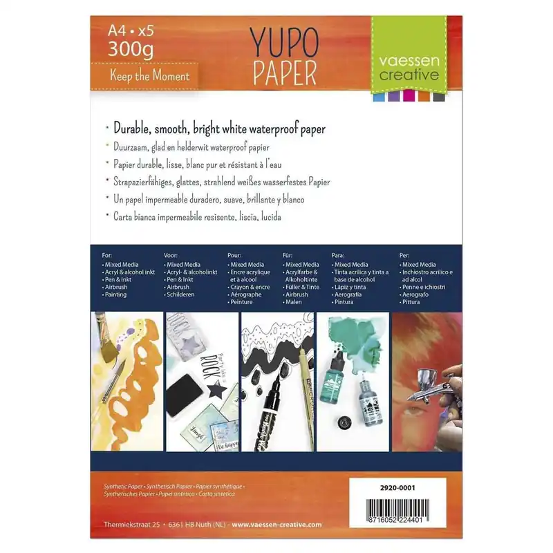 Wochenendangebot Yupo Paper A4 bright white - 5 Bögen