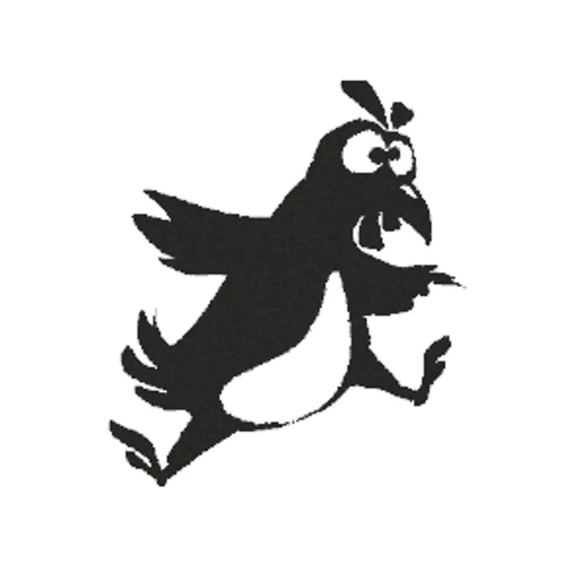 Abverkauf cats on appletrees Holzstempel Dörte springend