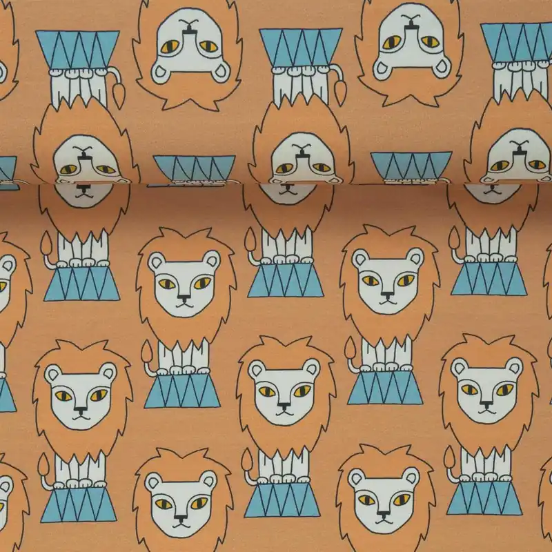 ORGANIC FRENCH TERRY CIRCUS LION Neue Kollektion