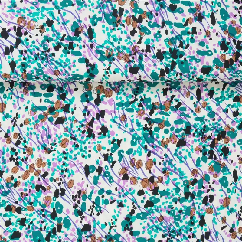 VISCOSE SMALL PAINTS OFF-WHITE Top-Seller