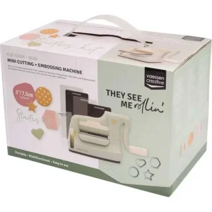 Vaessen Mini Stanzmaschine Starter Kit mint Weltweiter Versand