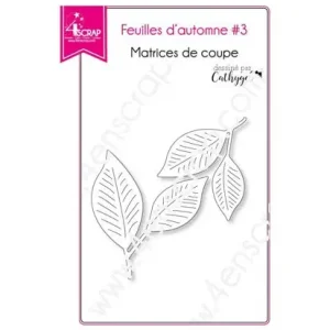 4en Scrap Stanzdie Fall leaves 3 Begrenztes Angebot