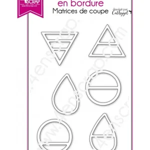 4en scrap Stanzdie Geometric Echt