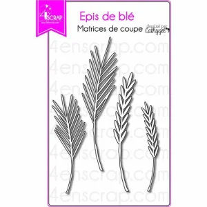 4en Scrap Stanzdie Ears of wheath Top-Seller