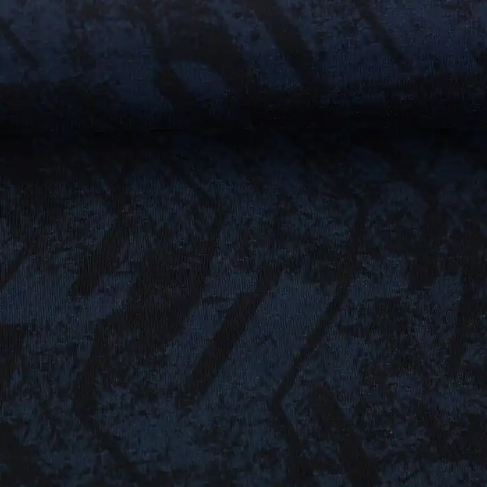 *REST* 82 x 155 cm Winter Mood „Weihnachtsmann" Kombistoff - French Terry - Swafing by Thorsten Berger Preiswert