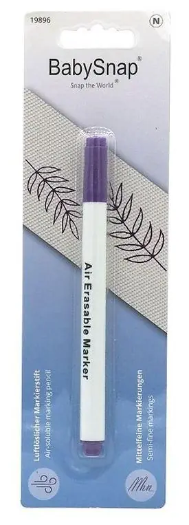 Echt Baby Snap Makierstift luftlöslich lila