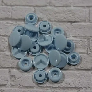 Baby Snap Druckknöpfe glänzend babylblau Must-Have