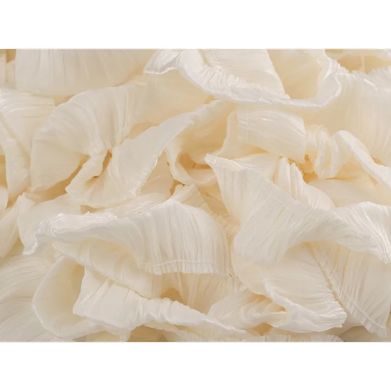 Nur Für Kurze Zeit 3D-Rüsche gekräuselt und geknittert, Breite 40 mm