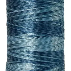 Ab Werk AMANN METTLER Stickgarn POLY SHEEN MULTI® - Indigo Shades(9928) - 800 m - No.40