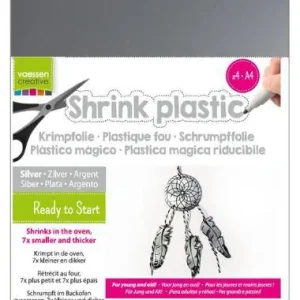 Hochwertig Schrumpffolie A4 silber