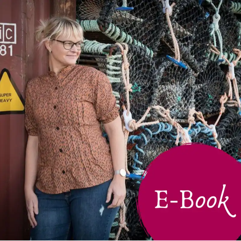 Ab Werk Anna- Schnittmuster und Nähanleitung Damen Bluse 34-50