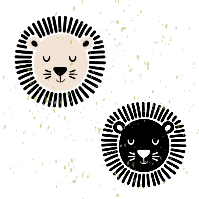 Solange Der Vorrat Reicht Baby Löwe Plotterdatei | DIY Hunger