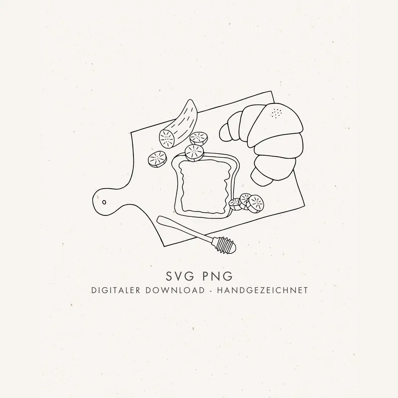 Billig Plotter- und Laserdatei "BON APPETIT" SVG PNG