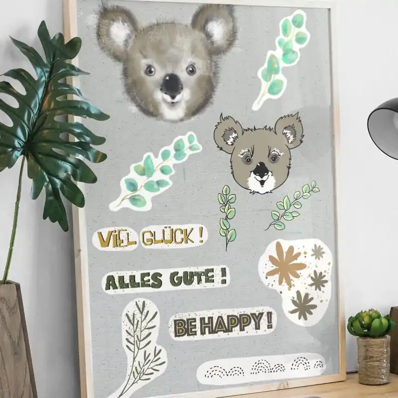 Ausverkauf Plotterdateien & Printables Set KOALA