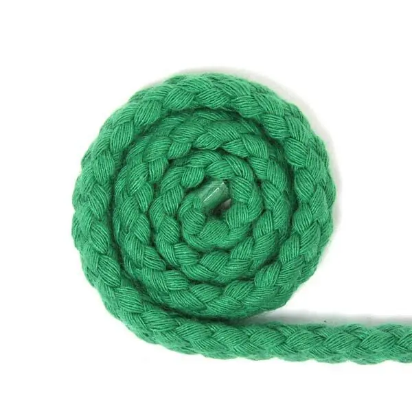 Top-Qualität Baumwollkordel [Ø 8 mm] - grün