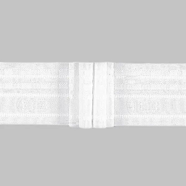 Faltenband 4x, 50 mm – weiss | Gerster Premium