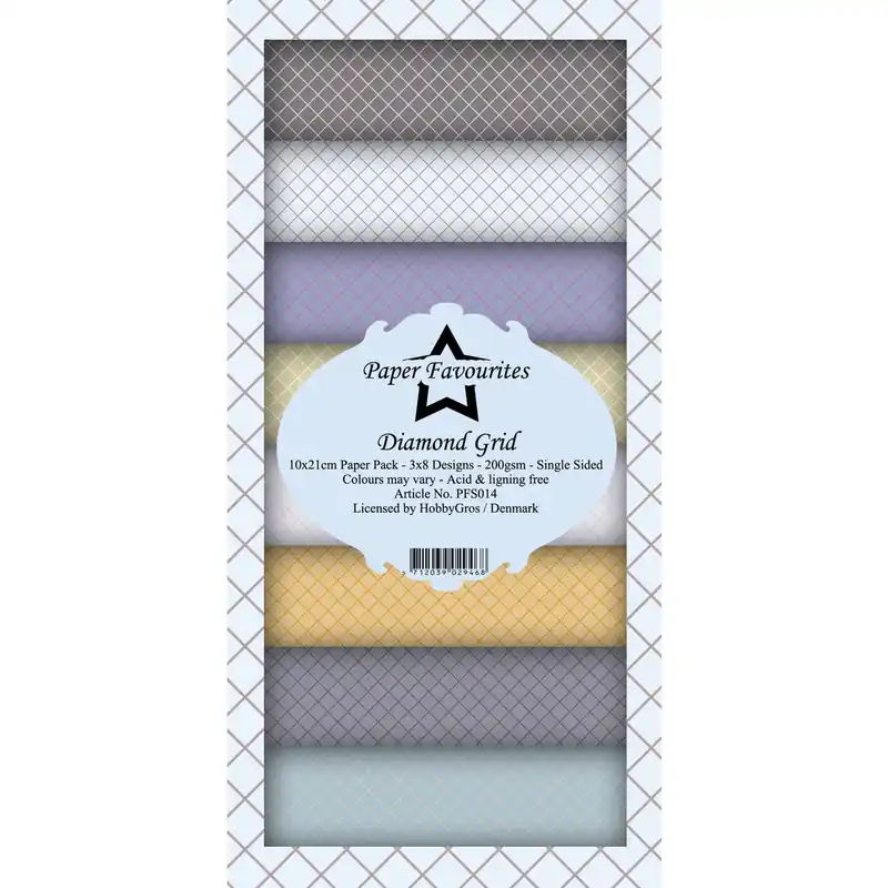 Super-Preis Slim Paper Pad Diamond Grid