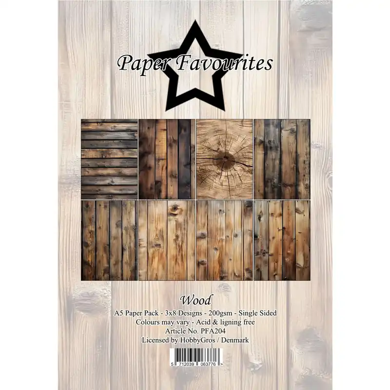 A5 Paper Pad Wood Solange Der Vorrat Reicht