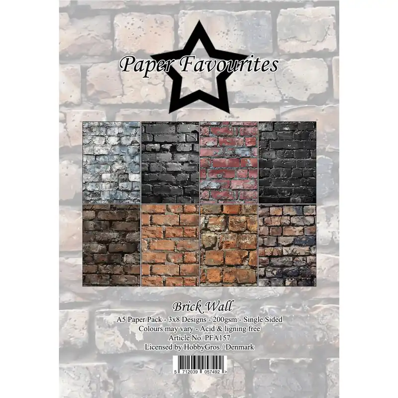 A5 Paper Pad Brick Wall Mega-Angebot