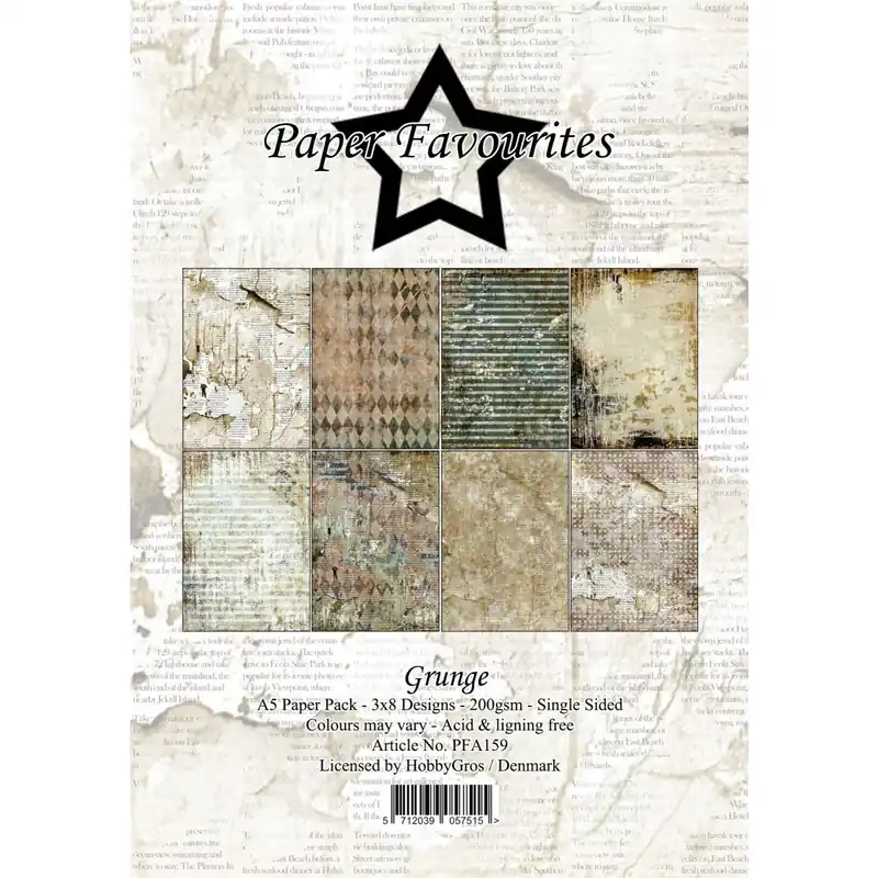 Top-Preis A5 Paper Pad Grunge