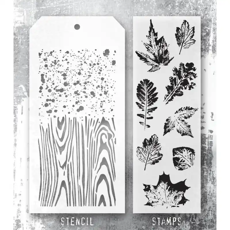 Tim Holtz Mixed Media Stamps & Stencil #67 Limited Edition
